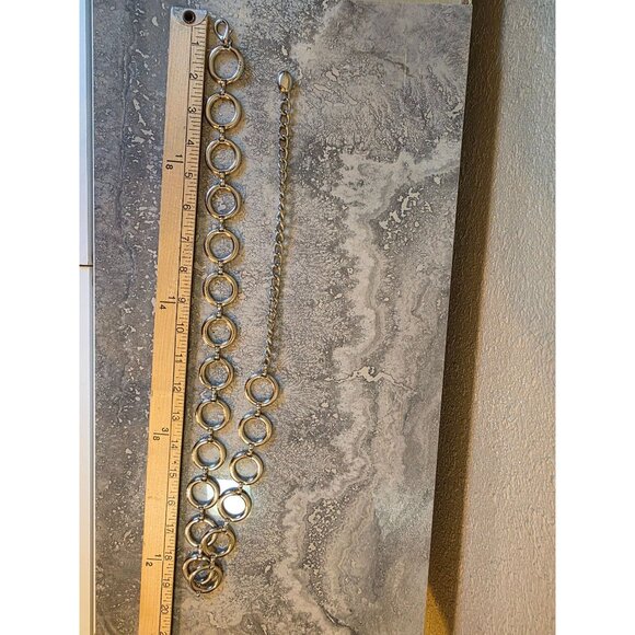 Made in Spain Ring Link Belt Adjustable‎ Chain 38" - Picture 5 of 6